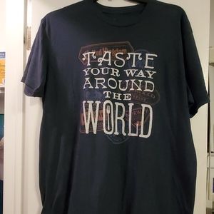 Disney Epcot Taste Your Way Around the world shirt